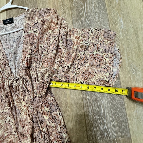 VICI beautiful maxi dress with ties chest size XS (photo #2 is true color) - Picture 7 of 12